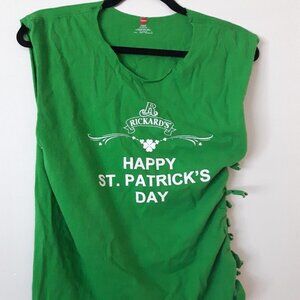 Sexy Comfortable St. Patrick's Day Rickards Beer Shirt XL